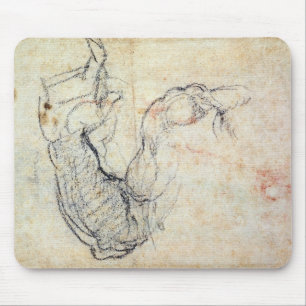 Tapis De Souris Étude préparatoire pour le bras du Christ