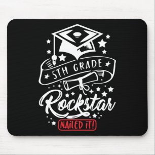 Tapis De Souris Étudiant de 5e année rock Star Ncloué Il drôle fin
