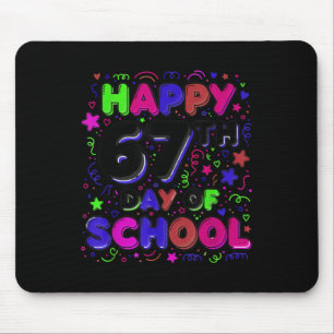 Tapis De Souris Étudiant Six Sept Tendance 67 Joyeux 67e Jour De S