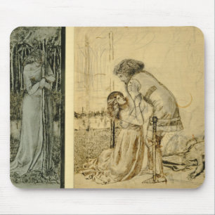 Tapis De Souris Étudiez pour les panneaux peints sur la cabine de