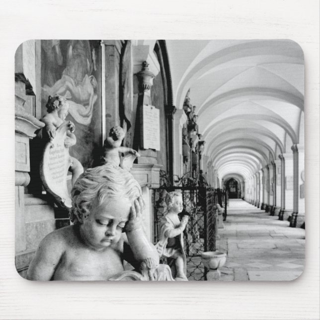 Tapis De Souris Europe, Autriche, Salzbourg. Cheroub et monument 2 (Devant)
