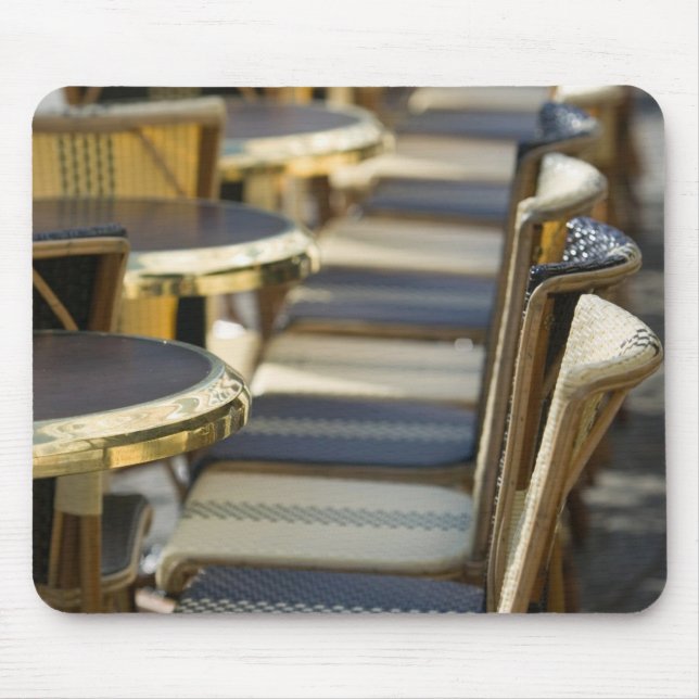 Tapis De Souris Europe, France, Paris, Beaubourg : Café-Tables / (Devant)