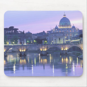 Tapis De Souris Europe, Italie, Rome, Le Vatican. St-Pierre &