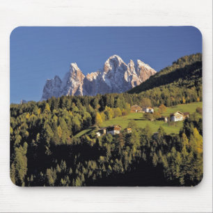 Tapis De Souris Europe, Italie, San Pietro. Le groupe Odle semble