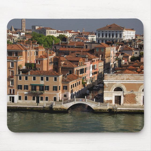 Tapis De Souris Europe, Italie, Venise. Vue sur le canal. UNESCO (Devant)