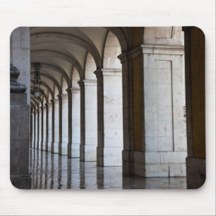 Tapis De Souris Europe, Portugal, Lisbon. Colonnes de l'arcade
