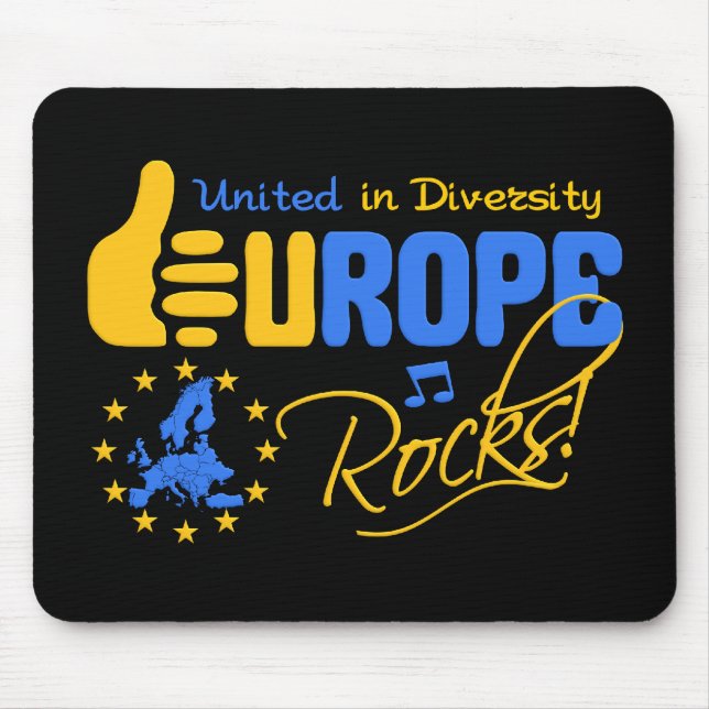 Tapis De Souris Europe Rocks ! mousepad (Devant)