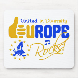 Tapis De Souris Europe Rocks ! mousepad