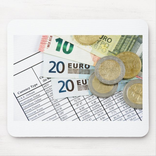 Tapis De Souris Euros (Devant)