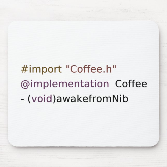 Tapis De Souris éveil de Nib (Devant)