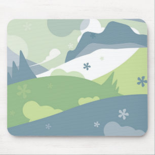 Tapis De Souris Everlast - rétro paysage Mousepad de mod