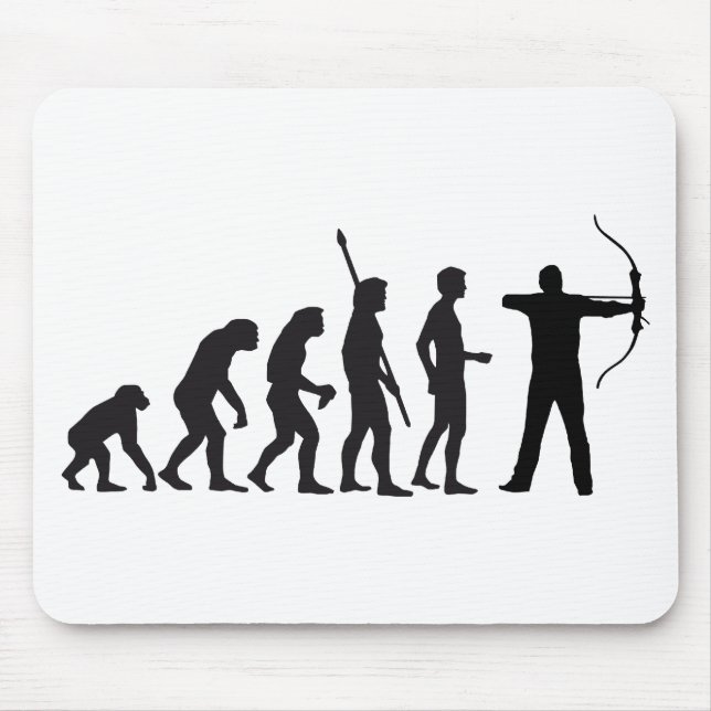 Tapis De Souris evolution bow and arrow (Devant)