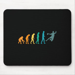 Tapis De Souris Évolution de handball sport drôle