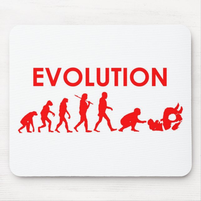 Tapis De Souris Évolution de Jiu Jitsu (Devant)