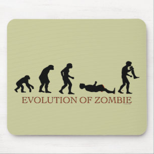 Tapis De Souris Évolution de Zombie