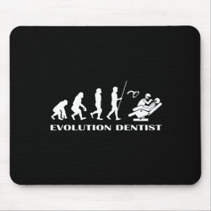 Tapis De Souris Evolution Dentiste Dentistère Dents Dents Dents Do