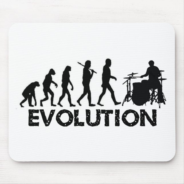 Tapis De Souris Évolution d'un batteur (Devant)