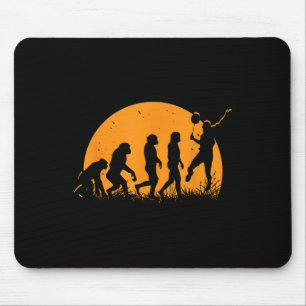 Tapis De Souris Evolution Joueur Badminton _ Navette Raquette