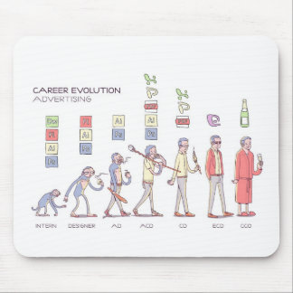 Tapis De Souris Évolution Mousepad de carrière
