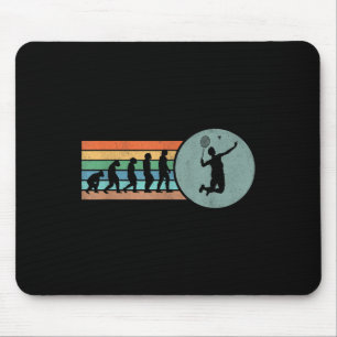 Tapis De Souris Évolution Rétro de Badminton Volant Badminton Vint