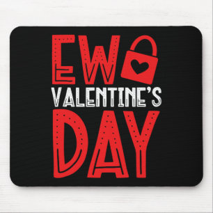 Tapis De Souris Ew Saint-Valentin Cœur Verrouillé Simple Fierté An