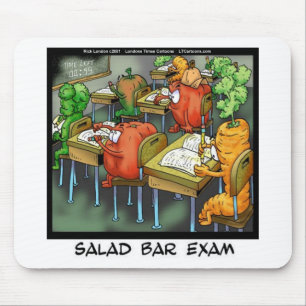 Tapis De Souris Examen Bar Salade amusant