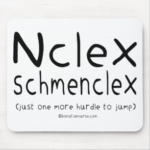 Tapis De Souris Examen de soins de NCLEX Schmenclex