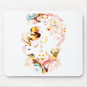 Tapis De Souris Excellence Africaine Abstraite Mélanine Histoire N