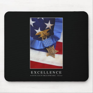 Tapis De Souris Excellence : Citation inspirante