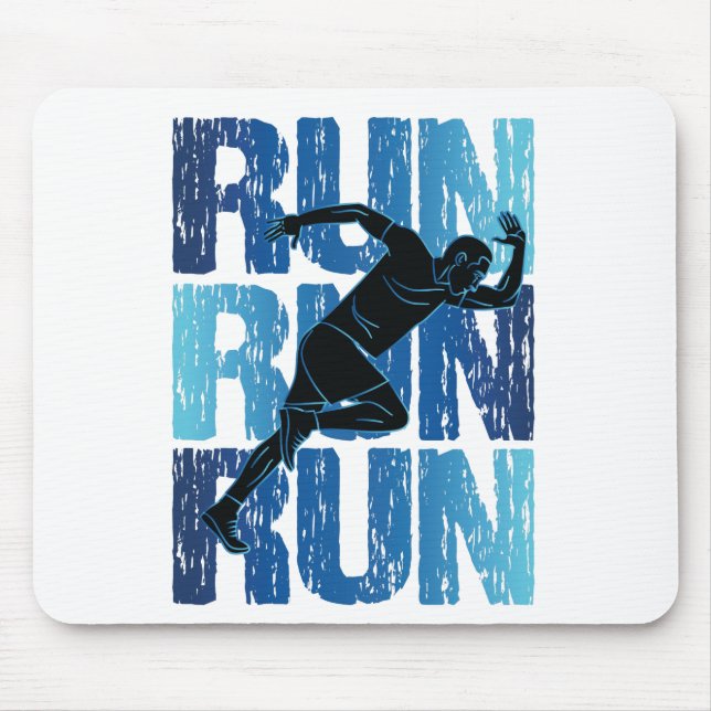 Tapis De Souris Exécuter l'exécution (Devant)