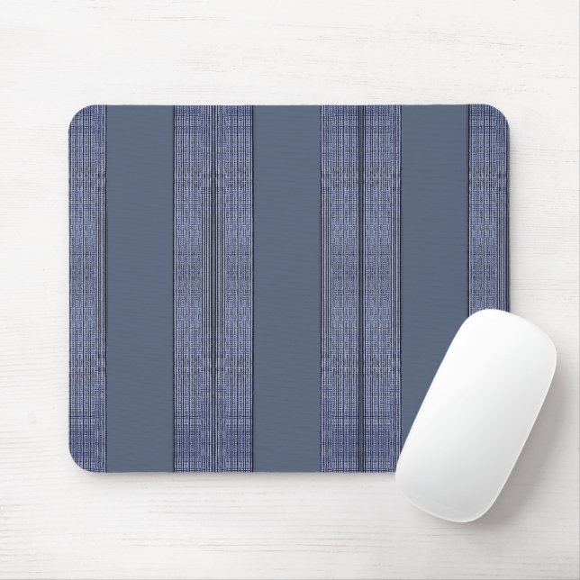 Tapis De Souris Executive Striped-Blue-II (Avec souris)
