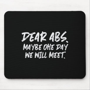 Tapis De Souris Exercice Chers Abs Drôle Gymnase Exercice Fitness 