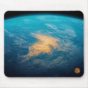 Tapis de Souris Exoplanète Bleue