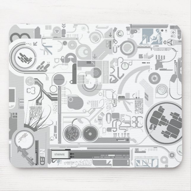 Tapis De Souris expérience de vecteur d'unité de disque dur de (Devant)