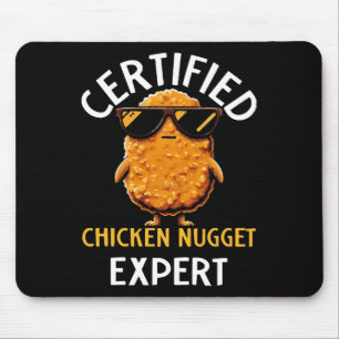 Tapis De Souris Expert certifié en nuggets de poulet