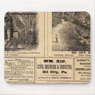 Tapis De Souris Exploitations pétrolières