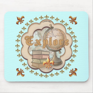 Tapis De Souris Explorateur Professeur