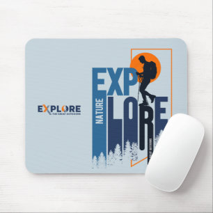 Tapis De Souris Exploration de la Nature Hommes -
