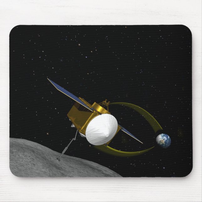 Tapis de Souris Exploration de Satellite Spatial – (Devant)