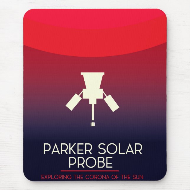 Tapis De Souris Exploration de sonde solaire Parker (Devant)