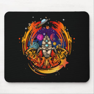 Tapis De Souris Exploser le vaisseau spatial