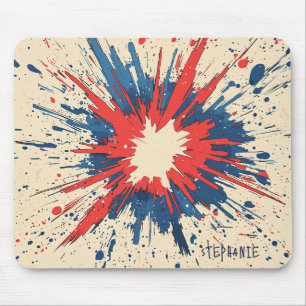 Tapis De Souris Explosion d'art pop de style comique (5)