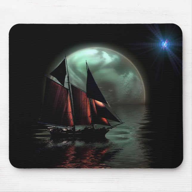 TAPIS DE SOURIS EXPRESS NOIR MOUSEPAD (Devant)