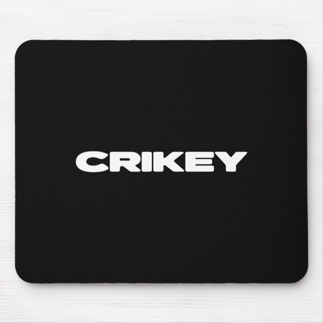 Tapis De Souris Expressions australiennes crikey Slang Aussie T  (Devant)
