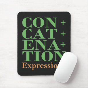 Tapis De Souris Expressions de concaténation en programmation Cobo