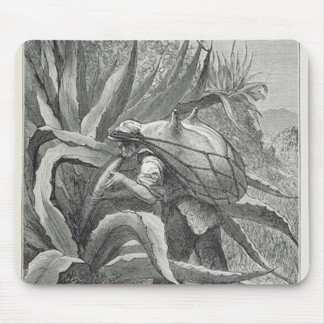 Tapis De Souris Extraction de Pulque (Devant)