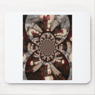 Tapis De Souris Extraordinaire Snowman