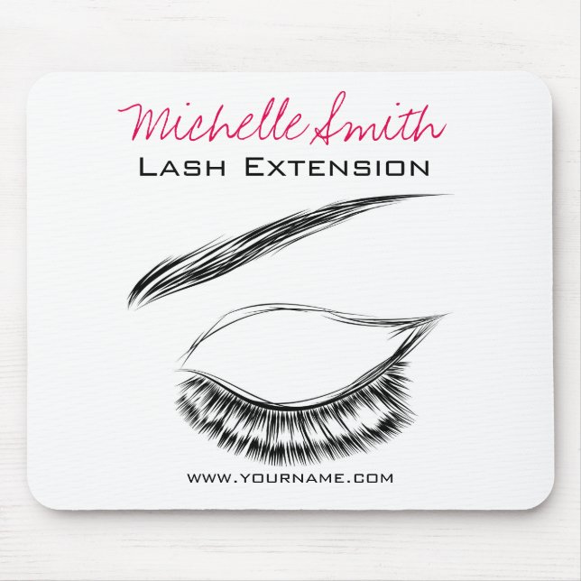 Tapis De Souris Eye Sketch Mascara Lash Extension (Devant)
