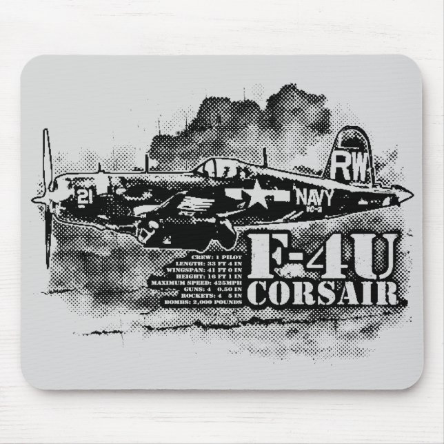 TAPIS DE SOURIS F4U CORSAIR (Devant)