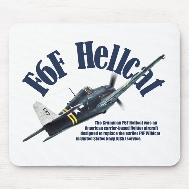 Tapis De Souris F6F Hellcat ヘルキャット (Devant)